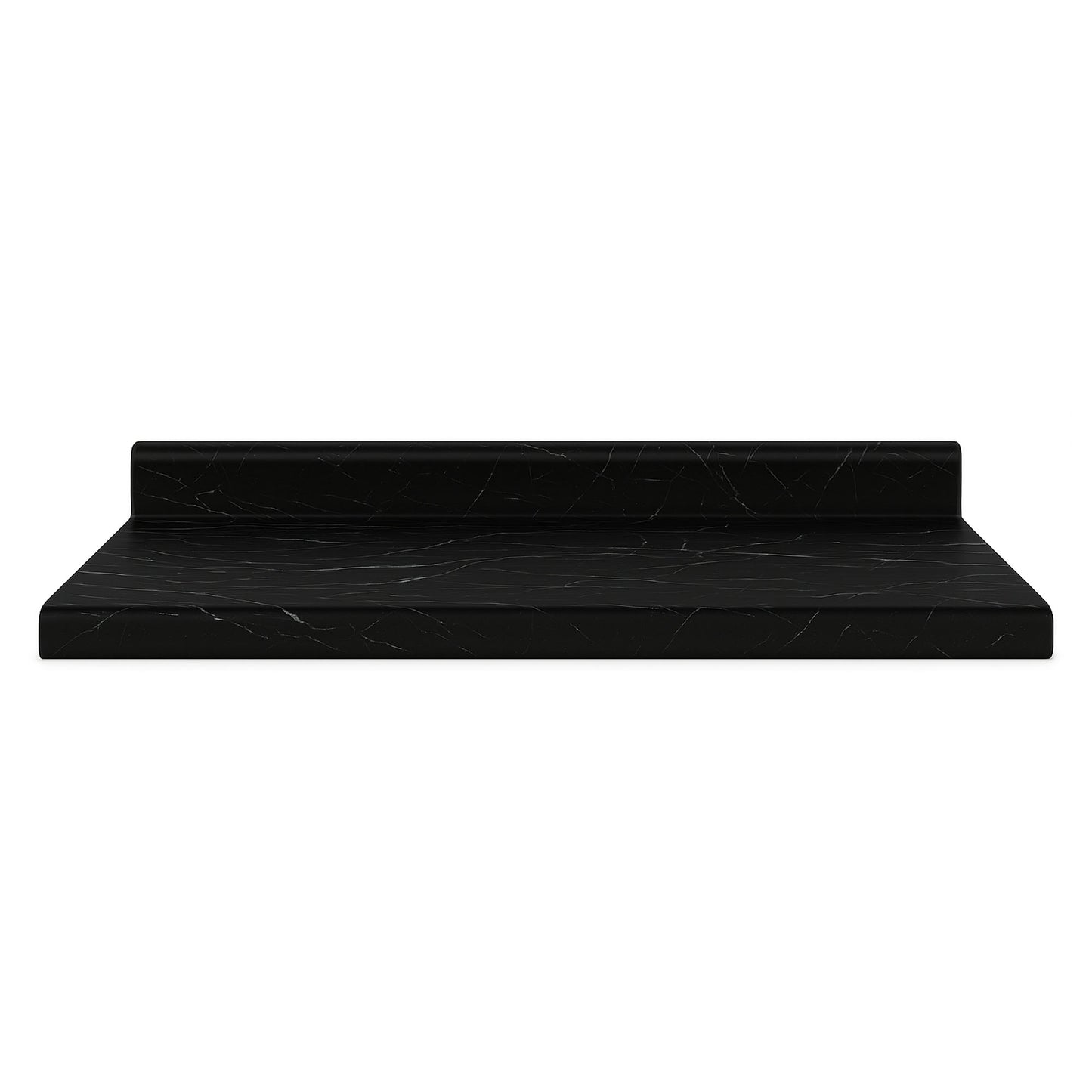 Cubierta Postformada Negro Mármol 120x51 cm