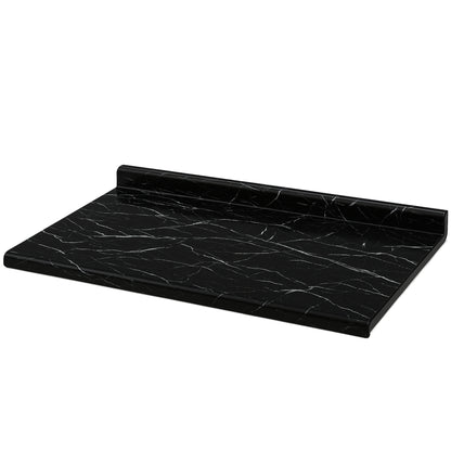 Cubierta Postformada Negro Mármol 150x51 cm