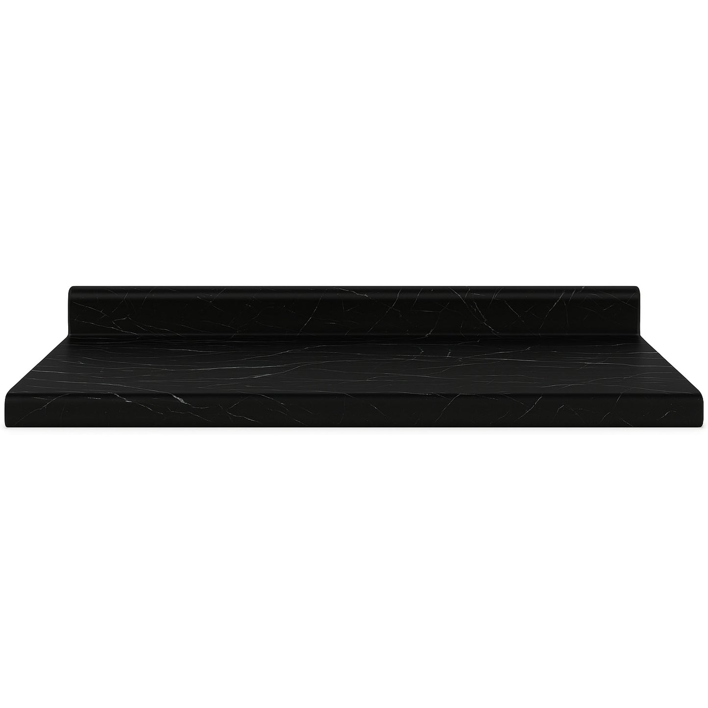 Cubierta Postformada Negro Mármol 150x51 cm