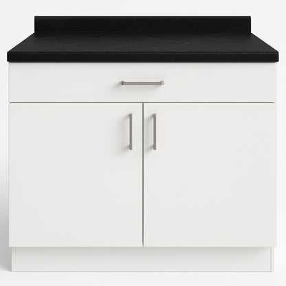 Cubierta Postformada Negro Mármol 150x51 cm