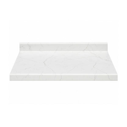 Cubierta Postformada Blanco Mármol 80x51 cm