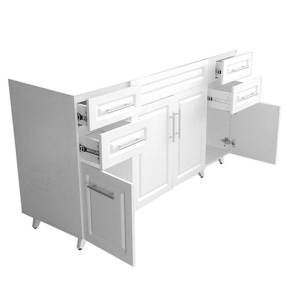 Mueble para Lavaplatos Super Muebles SMPD150 150x90x50cm (Sin Cubierta)