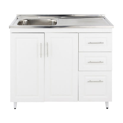 Kit Mueble Lavaplatos Super Muebles SMPD100 100x90x50cm