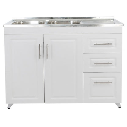 Kit Mueble Lavaplatos Super Muebles SMPD120 120x90x50cm