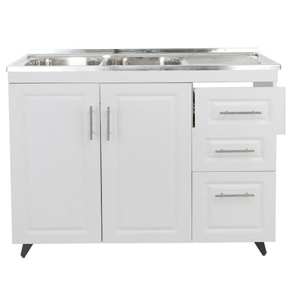 Kit Mueble Lavaplatos Super Muebles SMPD120 120x90x50cm