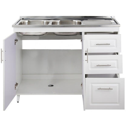 Kit Mueble Lavaplatos Super Muebles SMPD120 120x90x50cm