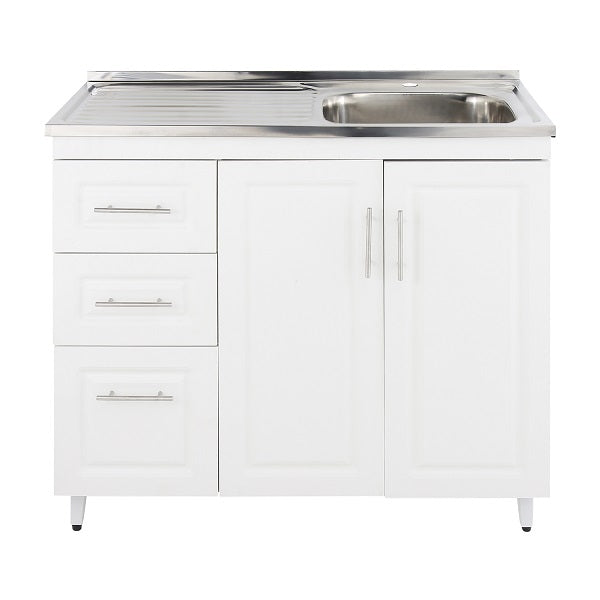 Kit Mueble Lavaplatos Super Muebles SMPI100 100x90x50cm