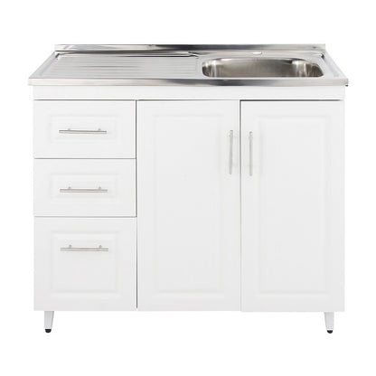 Kit Mueble Lavaplatos Super Muebles SMPI100 100x90x50cm