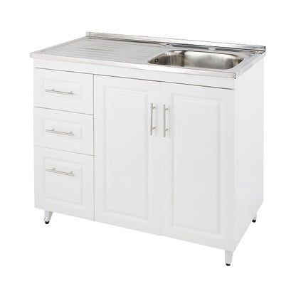 Kit Mueble Lavaplatos Super Muebles SMPI100 100x90x50cm