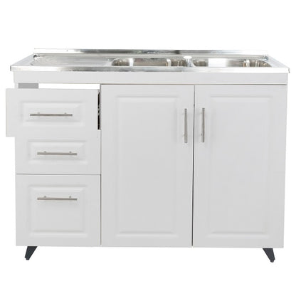 Kit Mueble Lavaplatos Super Muebles SMPI120 120x90x50cm