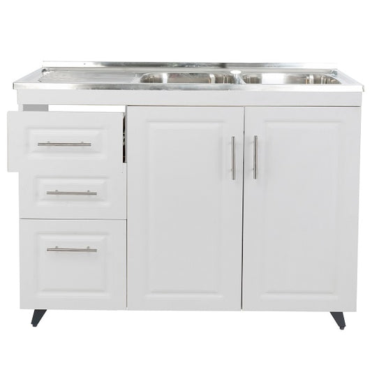 Kit Mueble Lavaplatos Super Muebles SMPI120 120x90x50cm