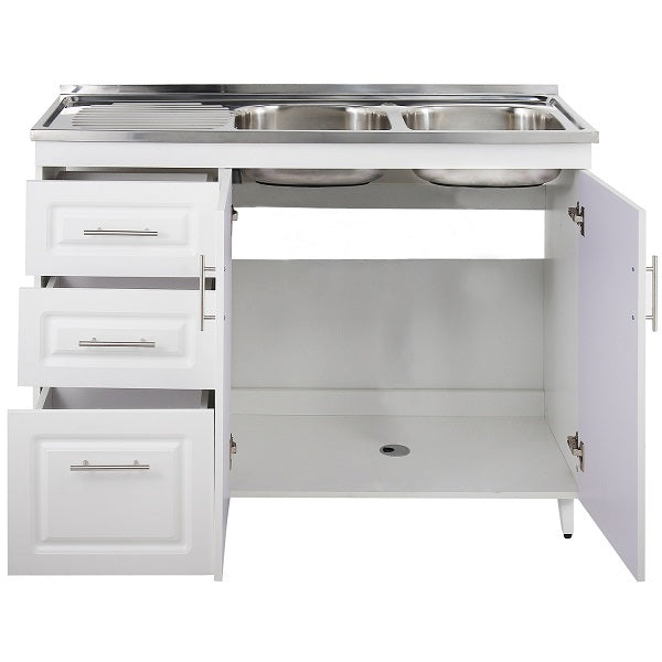 Kit Mueble Lavaplatos Super Muebles SMPI120 120x90x50cm