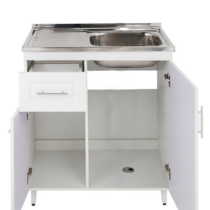 Kit Mueble Lavaplatos Super Muebles SMPI80 80x90x50cm