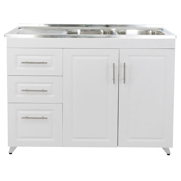 Kit Mueble Lavaplatos Super Muebles SMPI120 120x90x50cm