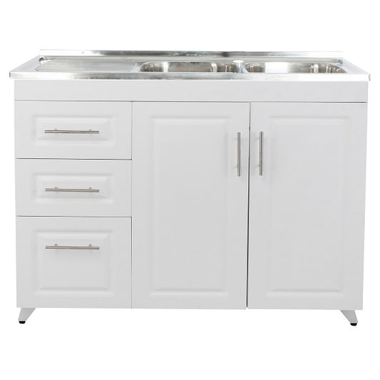 Kit Mueble Lavaplatos Super Muebles SMPI120 120x90x50cm