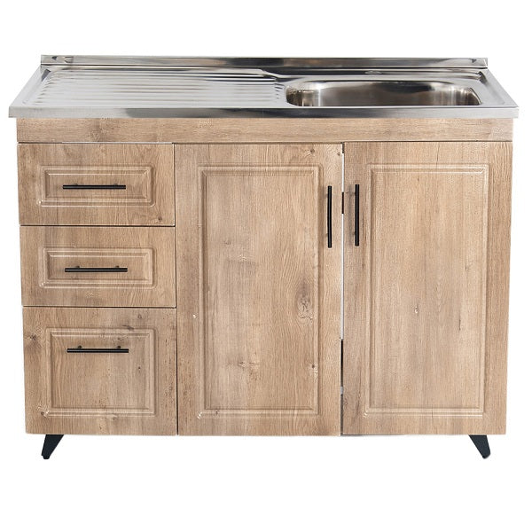 Kit Mueble Lavaplatos Super Muebles SMPWI100 100x90x50cm