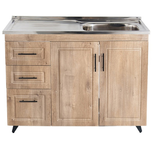 Kit Mueble Lavaplatos Super Muebles SMPWI100 100x90x50cm