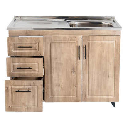 Kit Mueble Lavaplatos Super Muebles SMPWI100 100x90x50cm