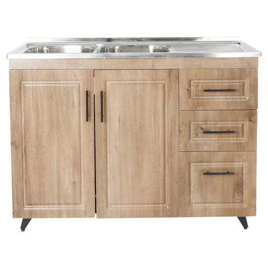 Kit Mueble Lavaplatos Super Muebles SMPWD120 120x90x50cm