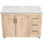 Mueble de Cocina Wood Derecho con Postformado Blanco 120cm