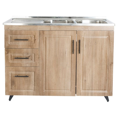 Kit Mueble Lavaplatos Super Muebles SMPWI120 120x90x50cm