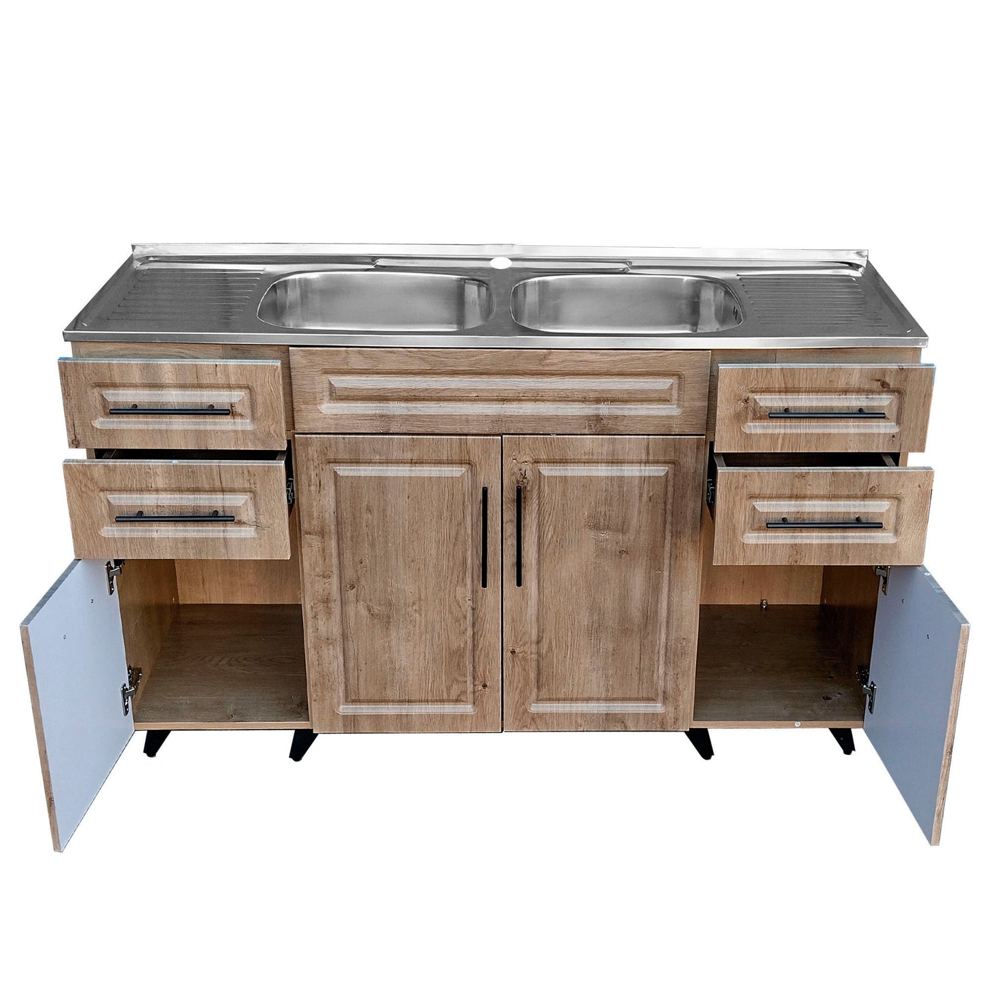 Kit Mueble Lavaplatos Super Muebles SMP150WID 150x90x50cm