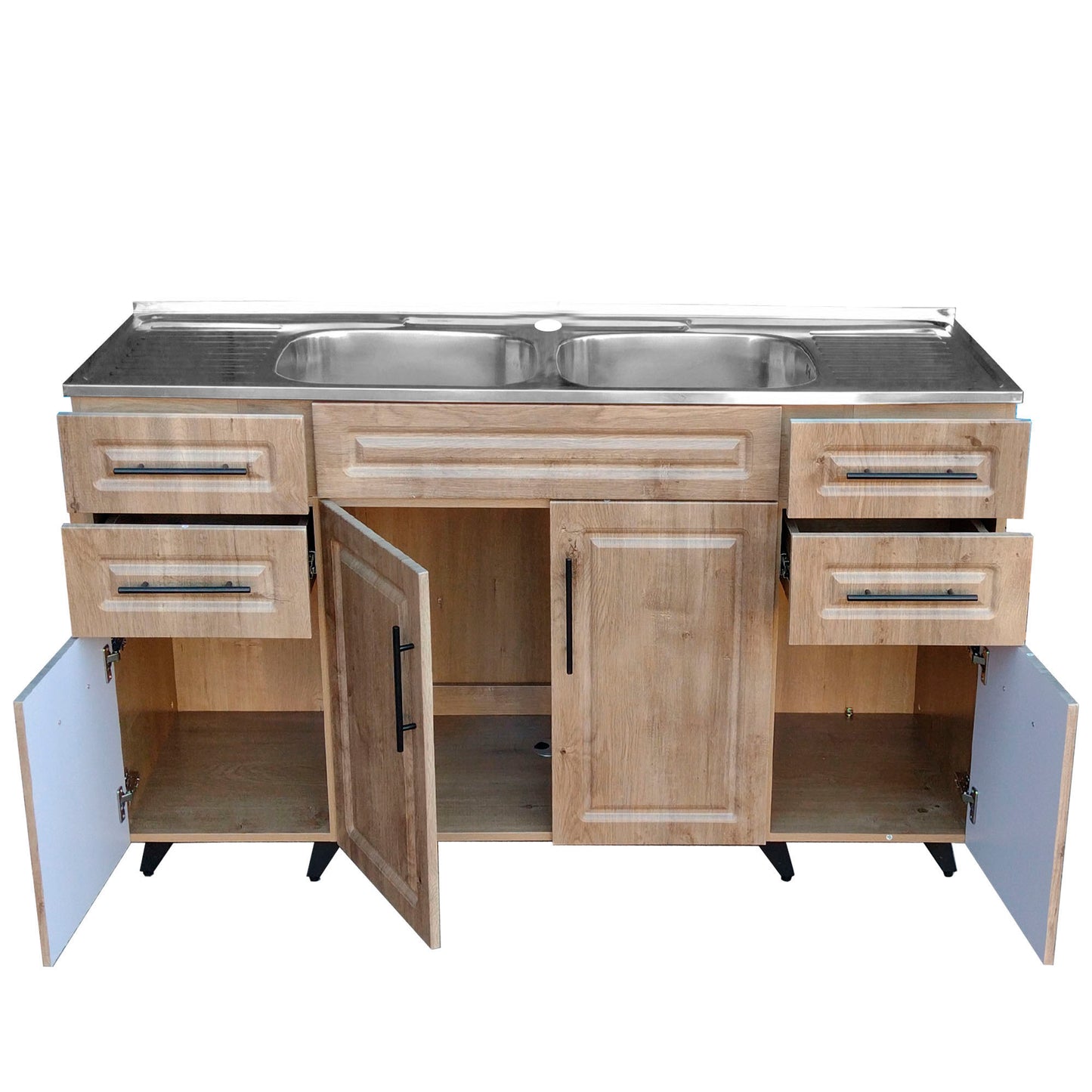 Kit Mueble Lavaplatos Super Muebles SMP150WID 150x90x50cm