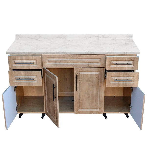 Mueble de Cocina Wood con Postformado Blanco 150cm