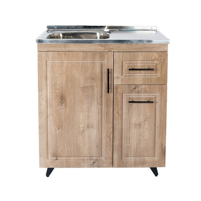 Kit Mueble Lavaplatos Super Muebles SMPWD80 80x90x50cm