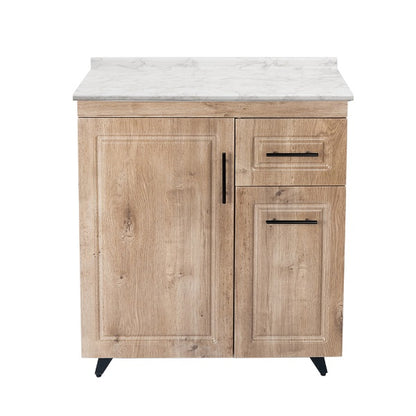 Mueble de Cocina Wood Derecho con Postformado Blanco 80cm