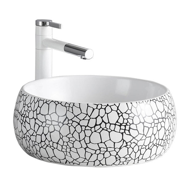 Lavamanos Sobreponer Super Muebles SM822 GUIJARROS / 40x40x15,5