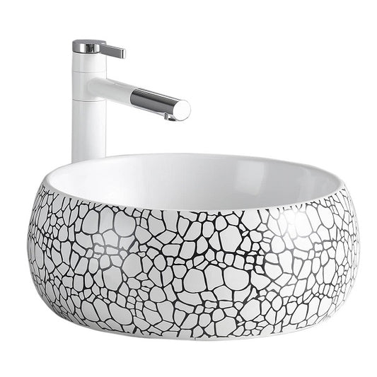 Lavamanos Sobreponer Super Muebles SM822 GUIJARROS / 40x40x15,5