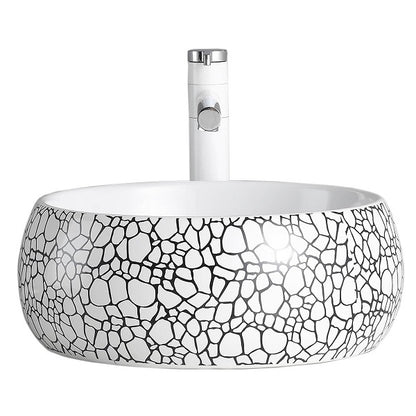 Lavamanos Sobreponer Super Muebles SM822 GUIJARROS / 40x40x15,5