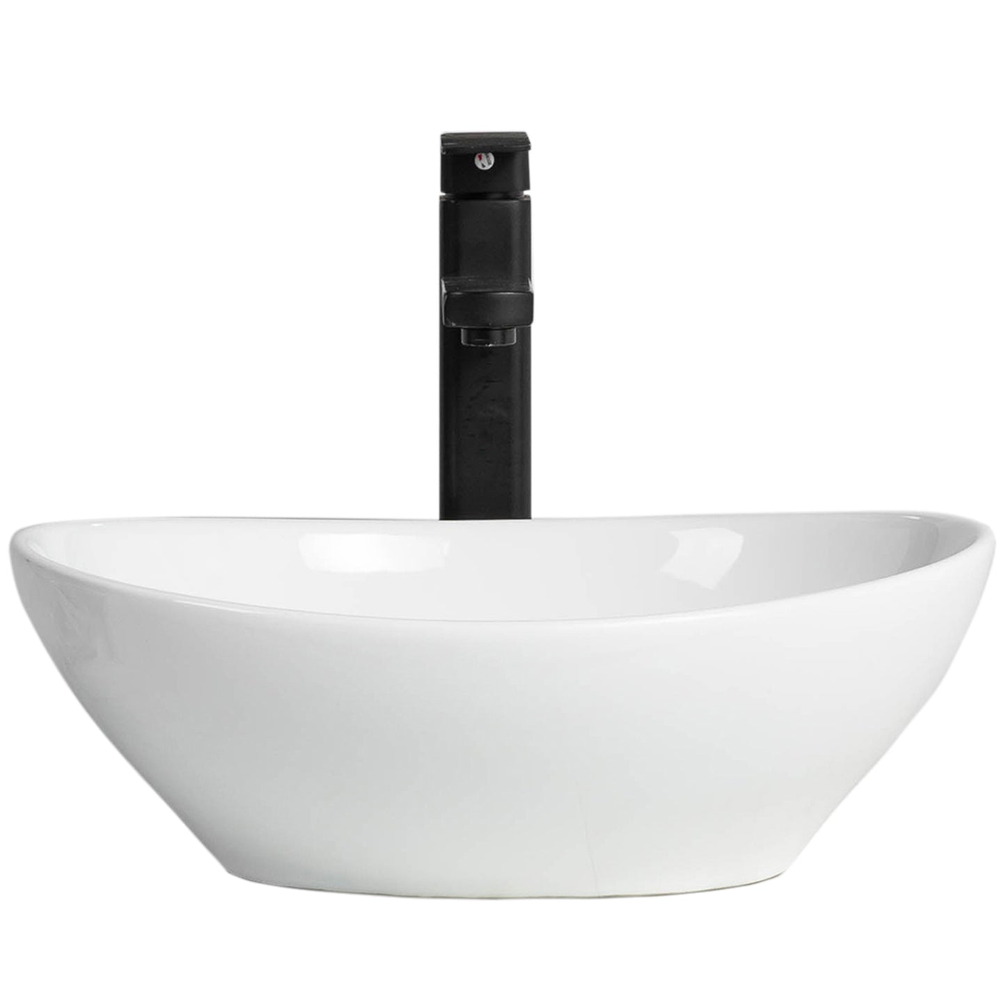 Lavamanos Sobreponer Blanco Super Muebles SM8020B / 41x34x15cm