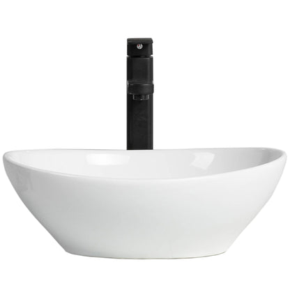 Lavamanos Sobreponer Blanco Super Muebles SM8020B / 41x34x15cm