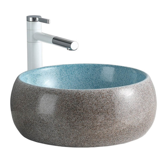 Lavamanos Sobreponer Super Muebles SM822 MAR EGEO / 40x40x15,5