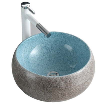 Lavamanos Sobreponer Super Muebles SM822 MAR EGEO / 40x40x15,5