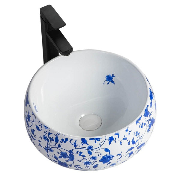 Lavamanos Sobreponer Super Muebles SM822 PORCELANA / 40x40x15,5