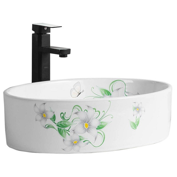 Lavamanos Sobreponer Super Muebles SLC851 ORQUIDEA / 50x36x13,5