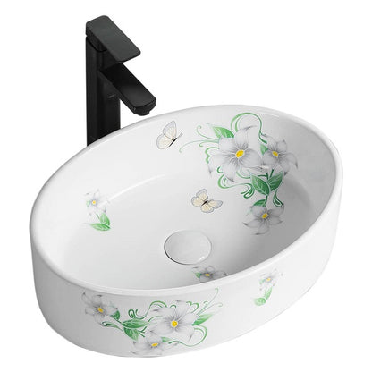 Lavamanos Sobreponer Super Muebles SLC851 ORQUIDEA / 50x36x13,5