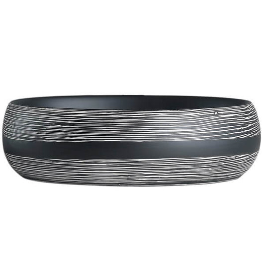 Lavamanos Sobreponer Super Muebles SM880 INCA BLACK / 47,5x34x14,5cm