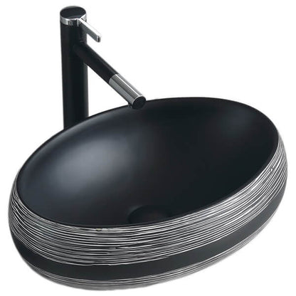 Lavamanos Sobreponer Super Muebles SM880 INCA BLACK / 47,5x34x14,5cm