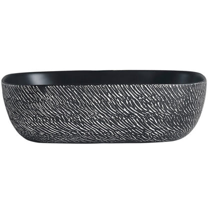 Lavamanos Sobreponer Super Muebles SLC895-Arena Plateada / 45,5x32x13,5