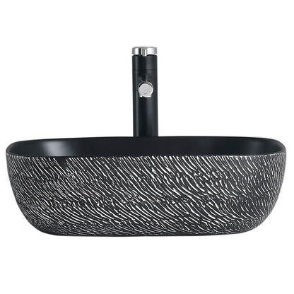 Lavamanos Sobreponer Super Muebles SLC895-Arena Plateada / 45,5x32x13,5
