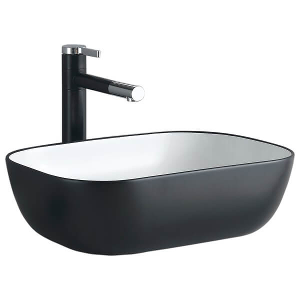 Lavamanos Sobreponer Super Muebles SM895-BLACK OR WHITE / 45,5x32x13,5
