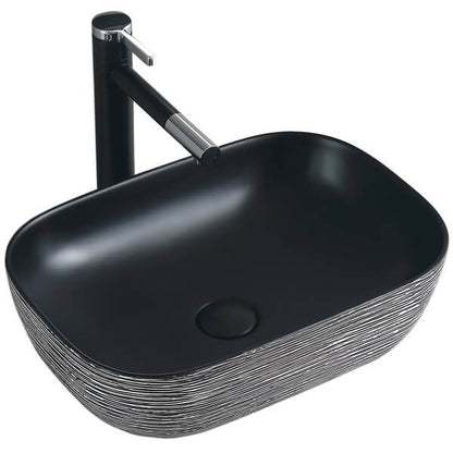 Lavamanos Sobreponer Super Muebles SM895-CINTA BLANCA / 45,5x32x13,5