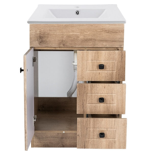 Kit Mueble + Vanitorio Super Muebles 60PHNWP (60x47x80cm)