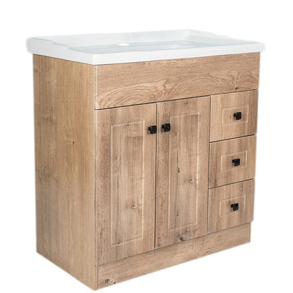 Kit Mueble + Vanitorio Super Muebles B80PHWF (80x47x80cm)