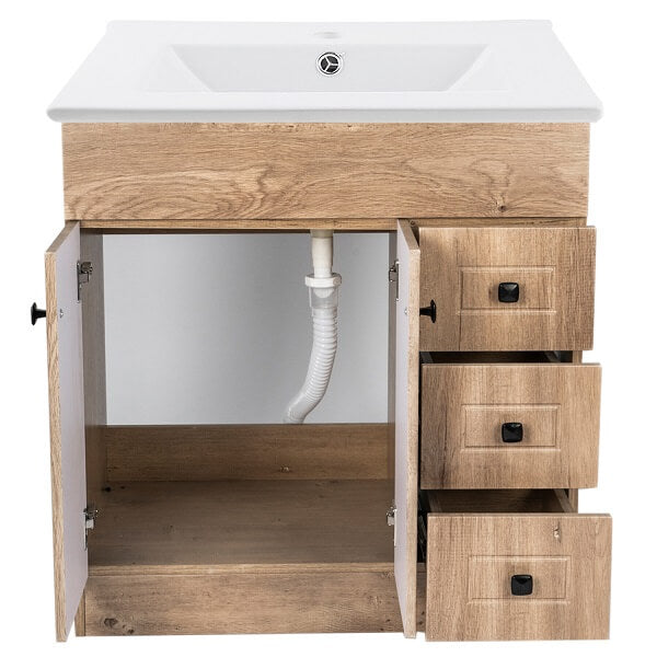 Kit Mueble + Vanitorio Supermuebles B80PHWP (80x47x80cm)