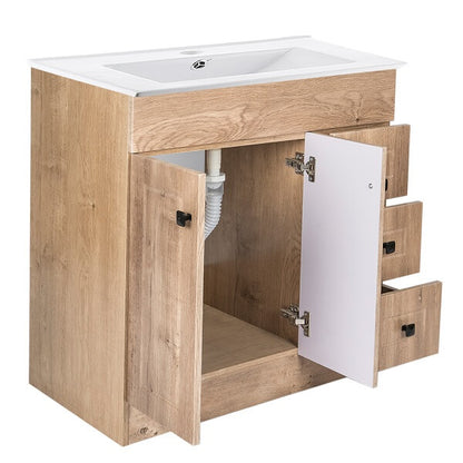 Kit Mueble + Vanitorio Supermuebles B80PHWP (80x47x80cm)